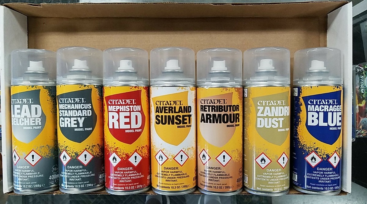 Citadel Spray Paint Cans 400ml - Games Workshop - Warhammer