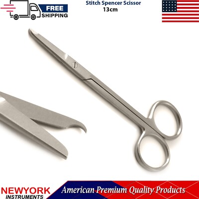 Stitch Spencer Scissor 14cm Surgical Suture Vets Dentist Student Surgery Scheres