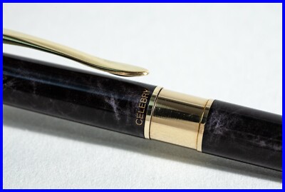 PELIKAN ballpoint pen, CELEBRY LINE approx 1997 made agate BLACK