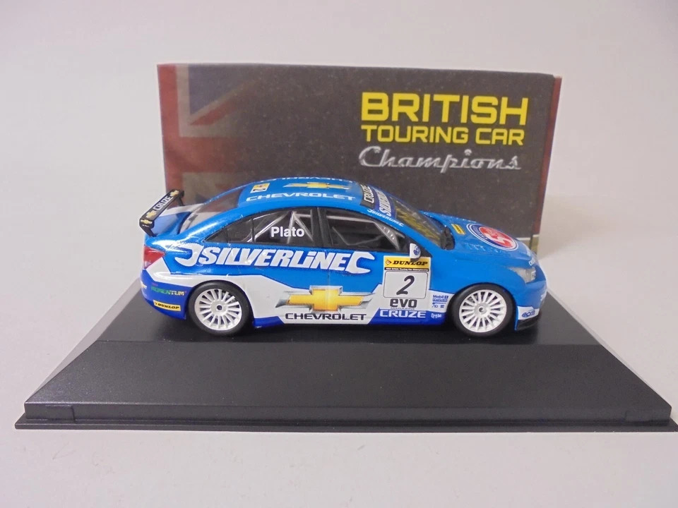 Chevrolet Cruze LT 2010 BTCC Champion - 1:43 racing modellauto Atlas XX103 - Bild 4 von 4