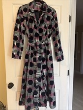 Frances Valentine Lucille Wrap Dress Coat Size XL