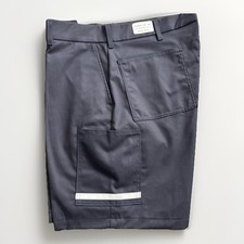 FedEx Stan Herman Shorts Men's 40S 085 Navy Cargo Reflective Strip Workwear NEW