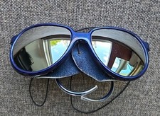 Vintage Ray-Ban B&L Arctic Cats Glacier Mirror Blue Sunglasses Bausch & Loma