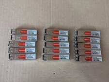 LOT OF 15 FIBERSTORE SFP1G-SX-85 1000BASE-SX SFP MINI-GBIC TRANSCEIVER MODULE