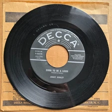 JIMMY DONLEY Born To Be A Loser/Please Baby Come Home ROCK 45 7" Record Vinyl