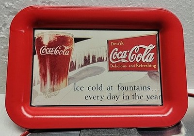 Coke Coca-cola Tip Trays Late 1980's -mid 2000's.  ''1991''