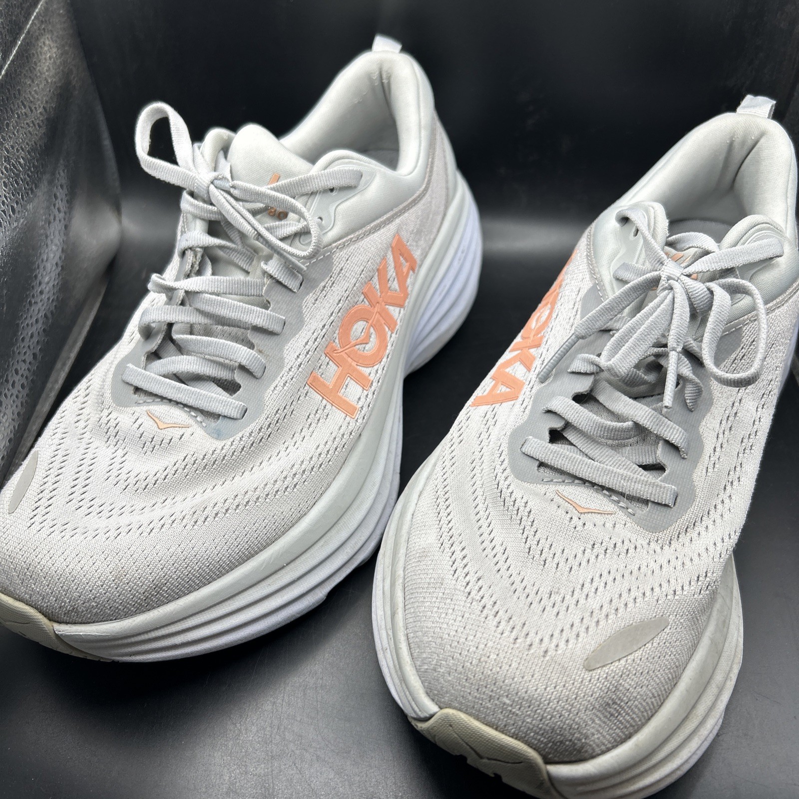 Hoka One One Men's Bondi 8 Size US 10 D UK 8.5 Running Shoes Training Gym