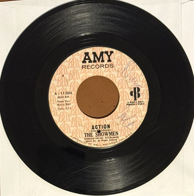 The Showmen   Action/What Would it Take -  7'' RECORD - VG