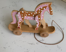 Hermes Epopee pull-along horse with rope