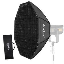 Octagon Softbox 37 95cm Bowens Mount and Honeycomb Grid Softbox for Monolight