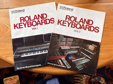 Roland keyboards brochure Vol 1 and Vol 2 ( Rare)