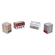 Outland Models Classic City Shop/Store Set Wider and Taller 1:220 Z Scale