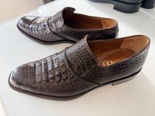 Vintage Versace Exotic Leather Dress Shoes – Made in Italy – EU 43.5 / 10.5