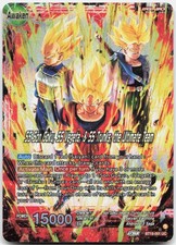 SS Son Goku SS Vegeta SS Trunks the Ultimate Team Foil Uncommon BT19 001 NM