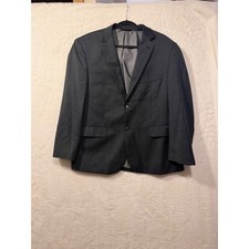 Jos. A. Bank Executive Mens 42 Short Tailored Fit 100 Wool Blazer Jacket Gray