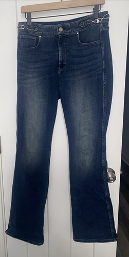 White House Black Market Soft Denim Skinny Flare 8