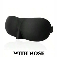 3D Contoured Sleep Eye Mask Light Blocking Ultra Soft Skin Friendly for Yoga Set