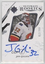2017-18 Ultimate Collection Rookies 12/399 Jon Gillies #69 Auto 09e2