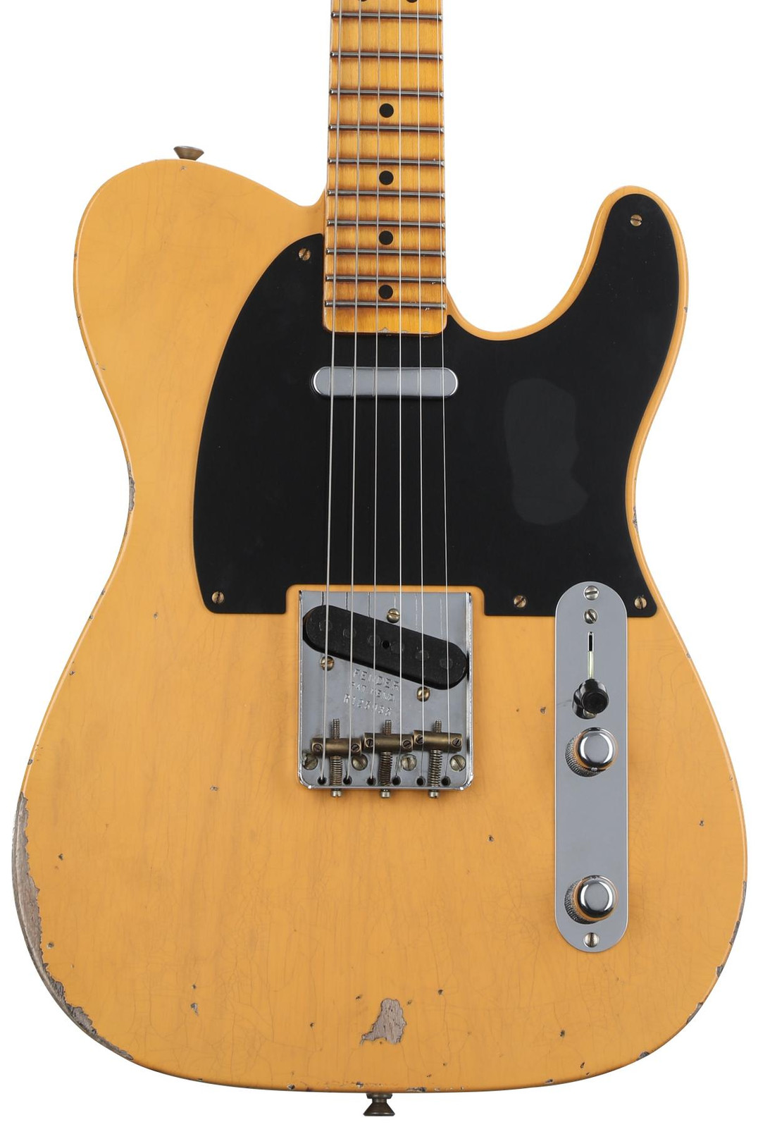 Fender Custom Shop '52 Telecaster Relic - Aged Nocaster Blonde
