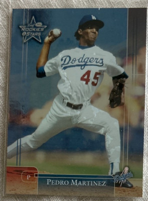 2002 Leaf Rookies & Stars Longevity Pedro Martinez Dodgers #'d 066/100