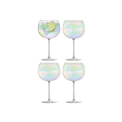 LSA Gin Bubble Ballongläser Pearl 680ml 4er Set Neu im Karton