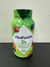Vitafusion Vitamin D3 Gummy Vitamins 150 Ct Berry  Peach EXPIRE 12/26