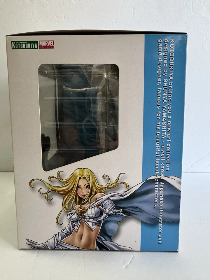 Estatua Marvel X Bishoujo Emma Frost escala 1/8 Marvel X-Men Kotobukiya Bishoujo Foto 4 de 4