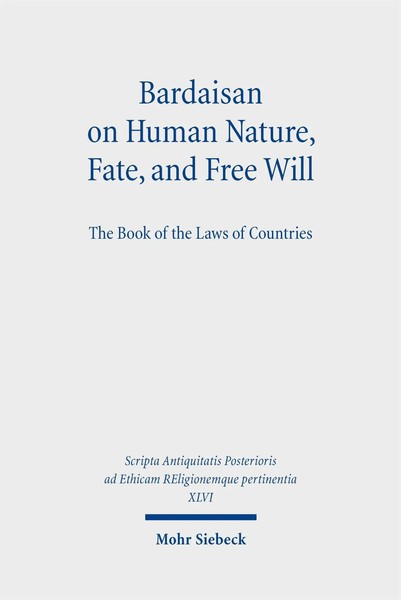 Bardaisan On Human Nature, Fate, And Free Will The Book Of The Laws Of Countries-image
