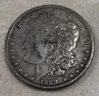 1889-P Morgan Silver Dollar. Monster Toning Obverse & Reverse MS ++++