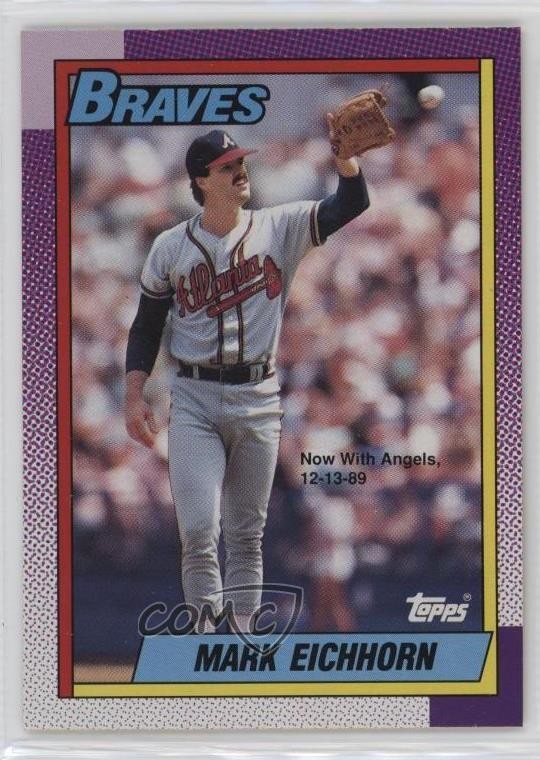 1990 O-Pee-Chee Mark Eichhorn #513 0q1p