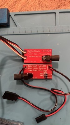 Smart-Fly Ignition Cutoff Fiber Optic TX/RX And Fibre Optic Cable. Mod  IC-1R