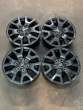 Set of Four OEM 17" '25 Toyota 4Runner Tacoma Dark Charcoal Rims 42611-35640 LT