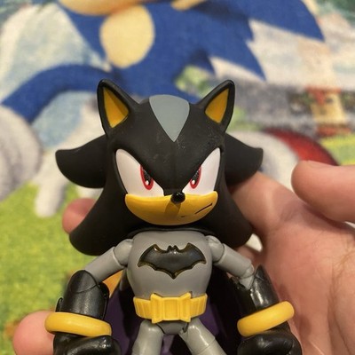 Sonic The Hedgehog x DC Shadow/Batman Light-Up Figure 5” Jakks