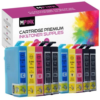 10x DRUCKER PATRONE für Epson XP-235 255 245 247 330 335 342 345 432 435 442 445