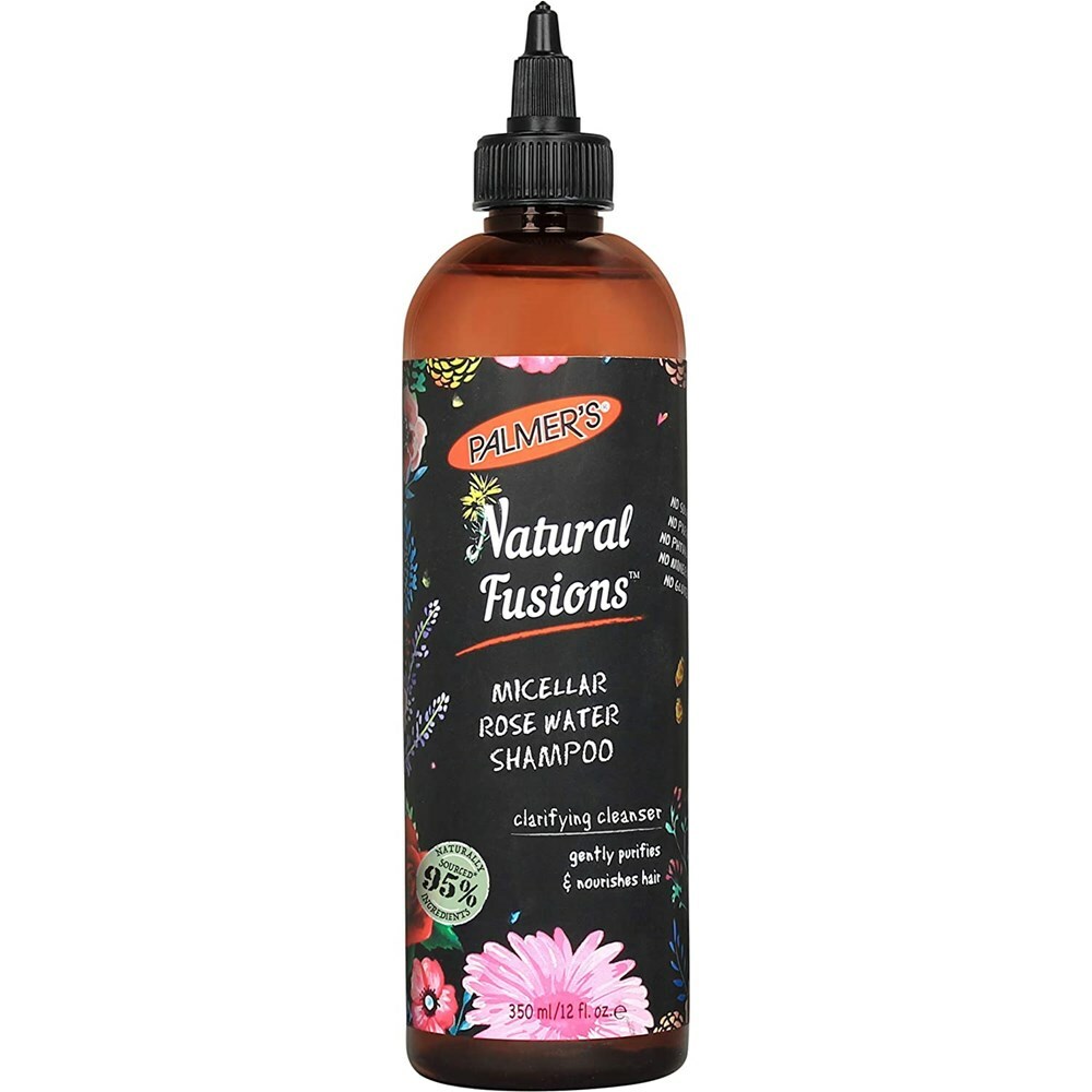PALMER'S Natural Fusion Micellar Rosewater Shampoo (12oz) PALMER'S Natural Fusion Micellar Rosewater Shampoo (12oz)