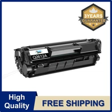 Black Laser Toner Cartridge For HP Q2612A 12A Laserjet 1012 3030 1018 1020 Lot