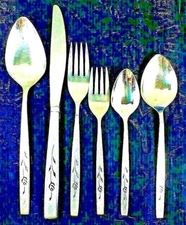 Oneida CAPISTRANO Textured with Blackened Rose Stainless "Your Choice"