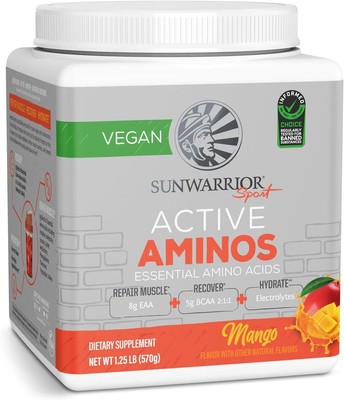 Sunwarrior Amino Acids Amino Energy Powder Essential Amino Acids EAA & BCAA | Mu