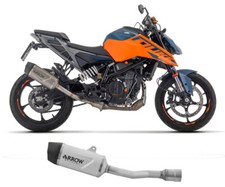 Terminale di Scarico Arrow Indy Race EVO titanio per KTM DUKE 125 2024