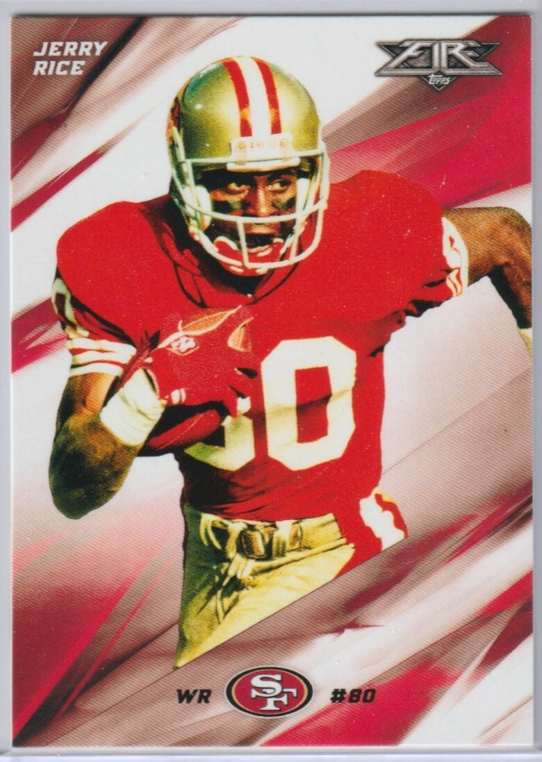2015 Topps  Fire San Francisco 49ers Jerry Rice #29