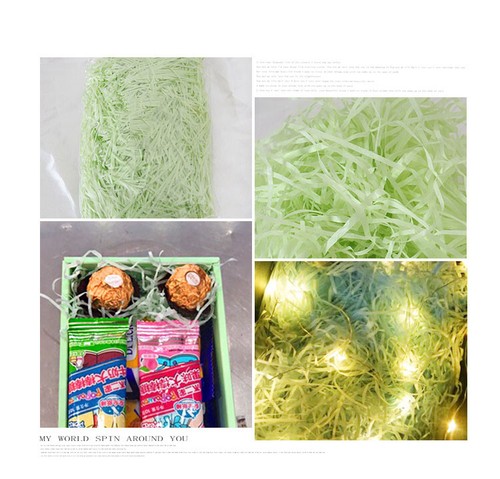 Luxury Shredded Paper - Hamper Basket Gift Box Tissue Present Shred Filler - Picture 9 of 21