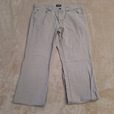 Chaps Ralph Lauren Pants Men's 36x33 Hudson Tan 5-Pocket Twill Business Casual