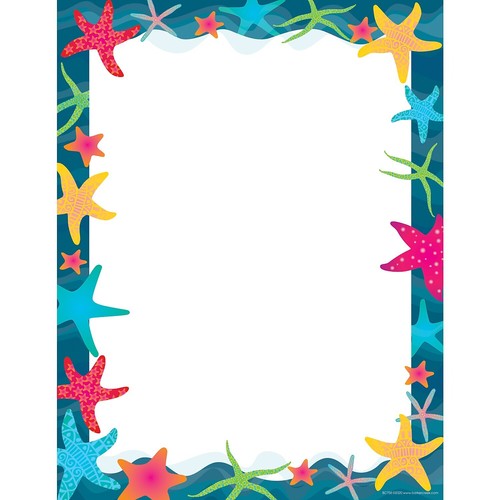 Barker Creek Kai Ola Starfish Get Organized Set 3 Tab Letter Size 