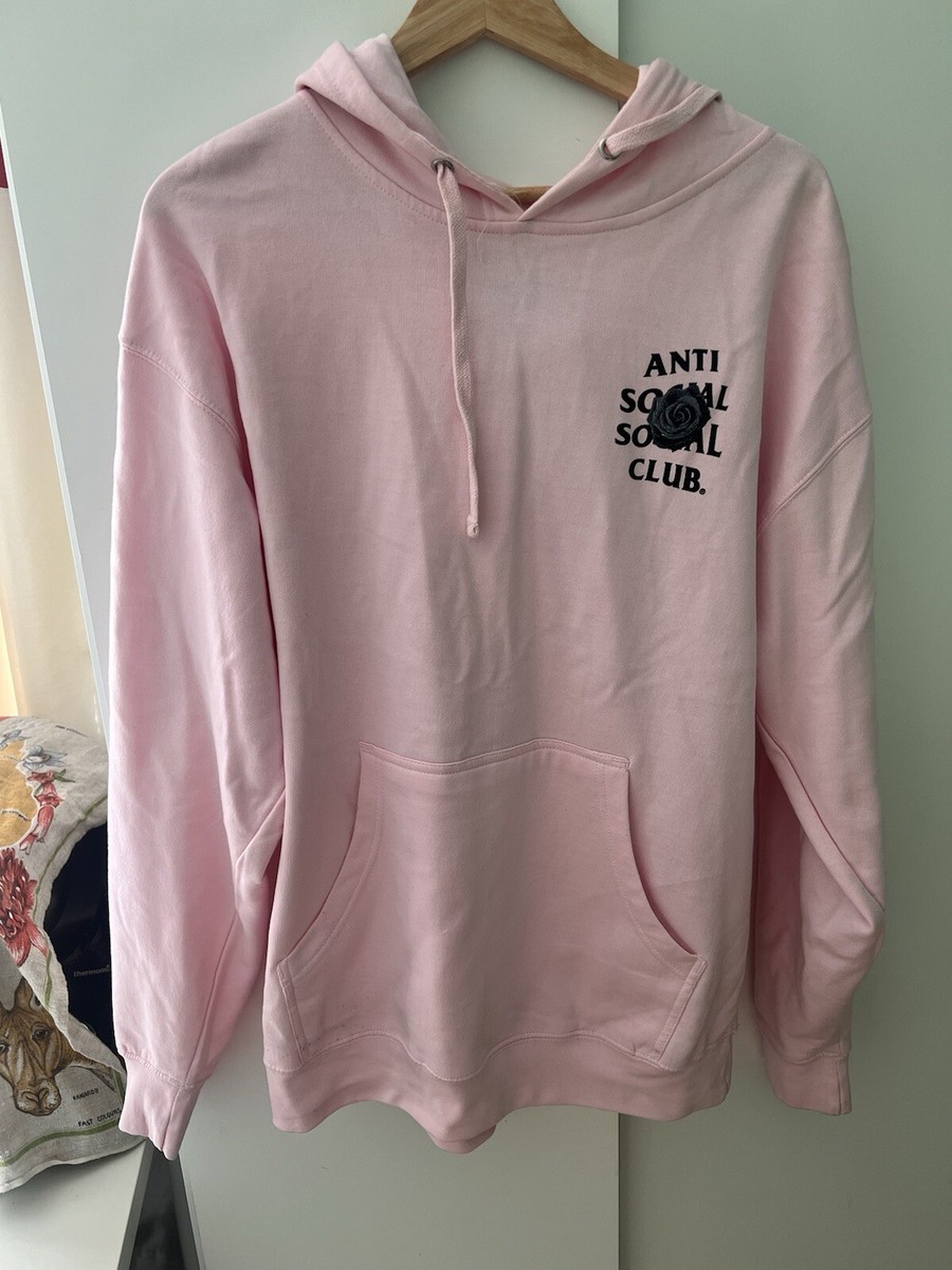 anti social social club hoodie ss20 bat emoji hoodie new with tags