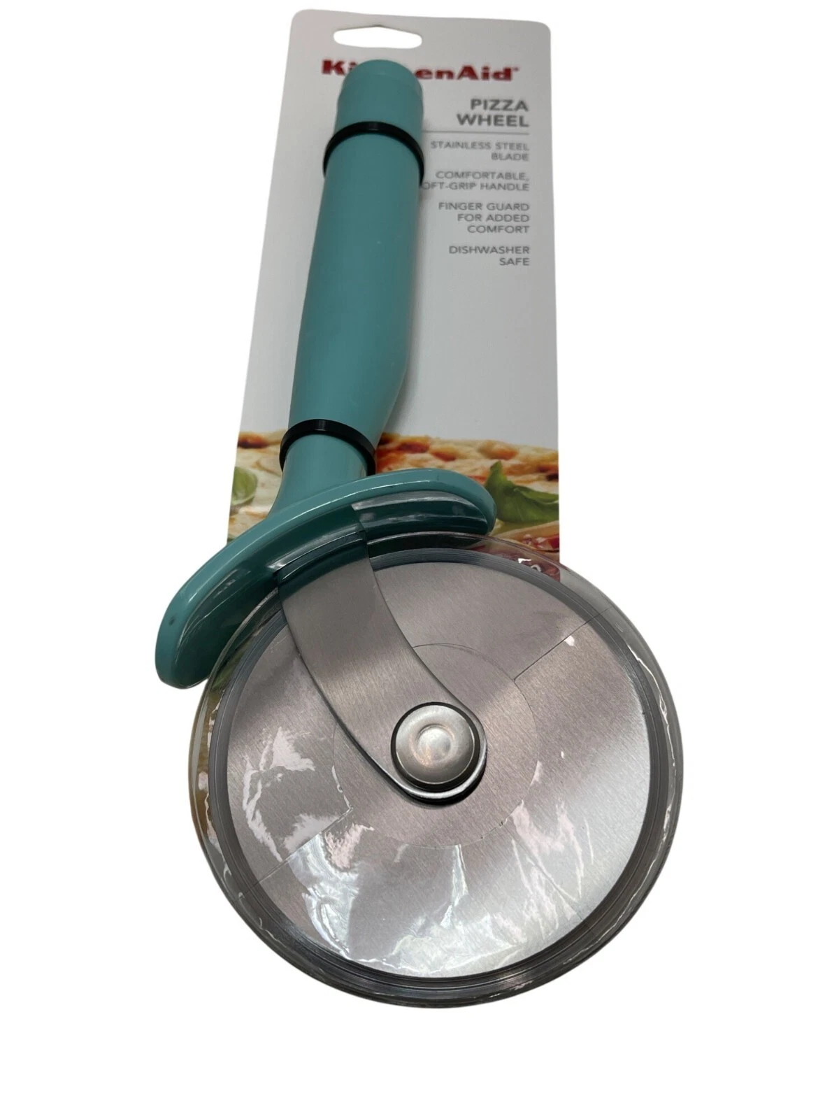 KitchenAid Aqua Pizza Wheel Model KE113OHAQA New With Tags!