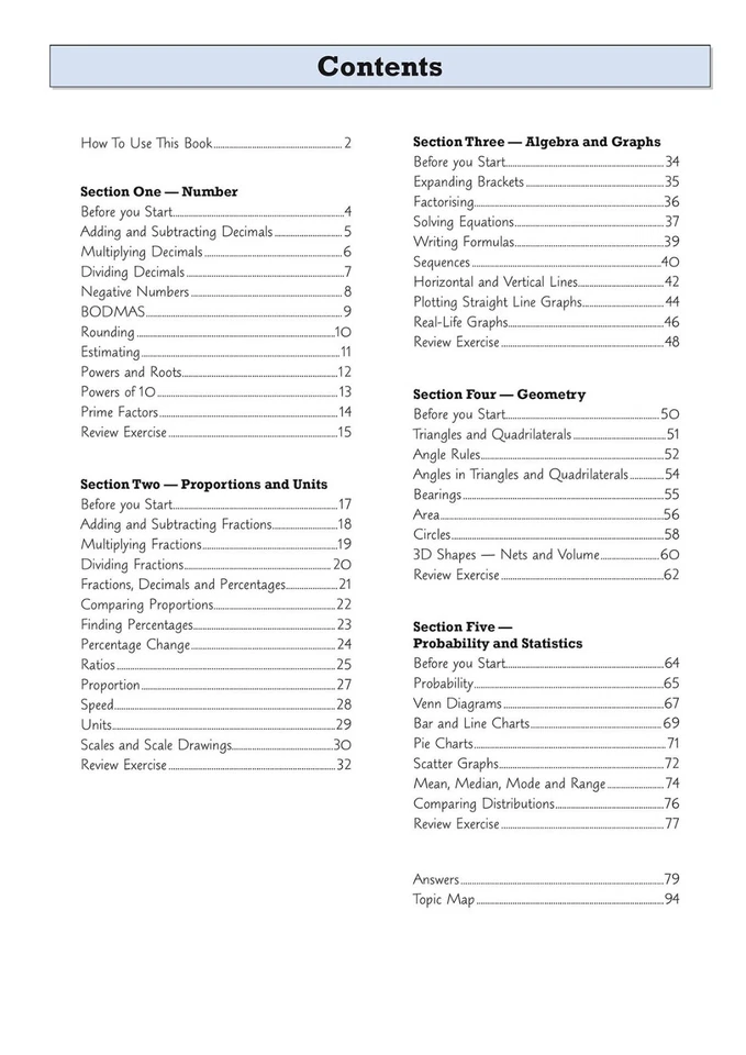 KS3 Year 8 Maths English Science 6 Workbooks Bundle with Answer Ages 12-13 CGP - Image 3 of 4