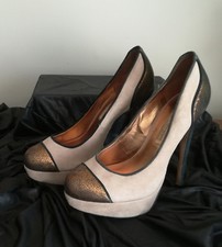 BUFFALO LONDON - CHAUSSURES ESCARPINS COMPENSES  - TALONS AIGUILLES - PT 39