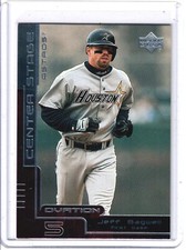 2000 Upper Deck Ovation Jeff Bagwell Center Stage Insert