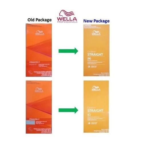 WELLA WELLASTRATE Permanent Straight System Hair Straightening Cream