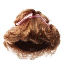Set of 3 Antina's Strawberry Blonde Toddler 10" Doll Wigs